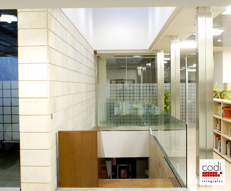 Instalación de mamparas CODI