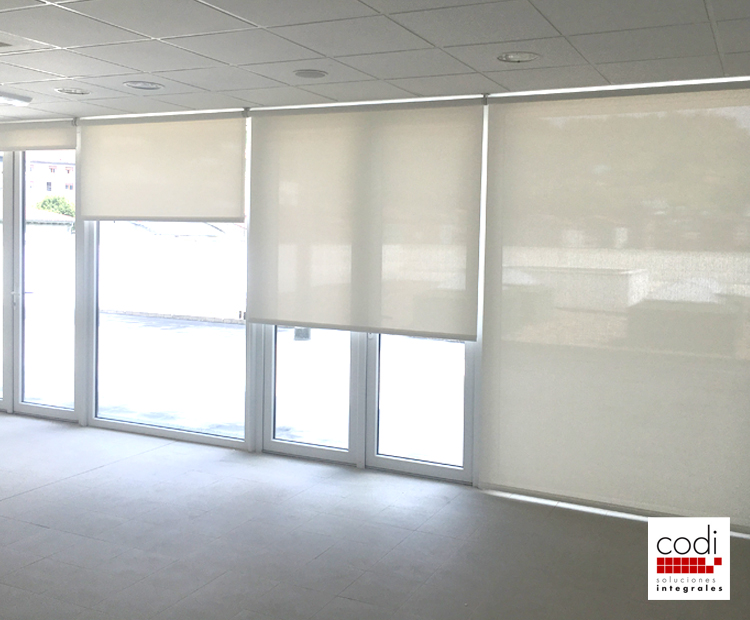 Instalación de cortinas CODI