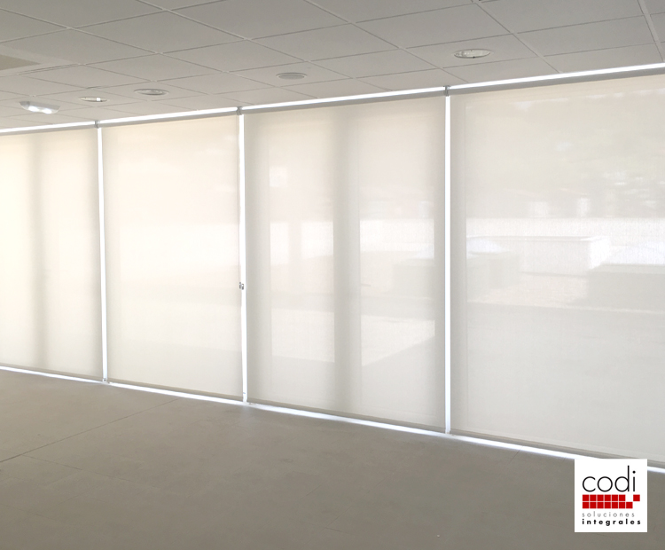 Instalación de cortinas CODI