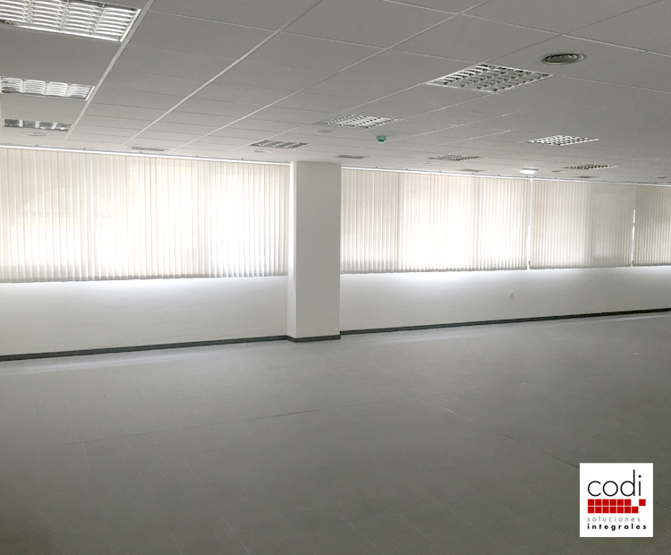 Instalación de cortinas CODI