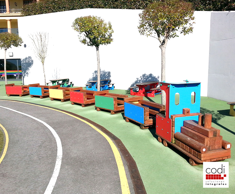 Instalación de parques infantiles CODI