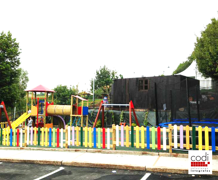 Instalación de parques infantiles CODI