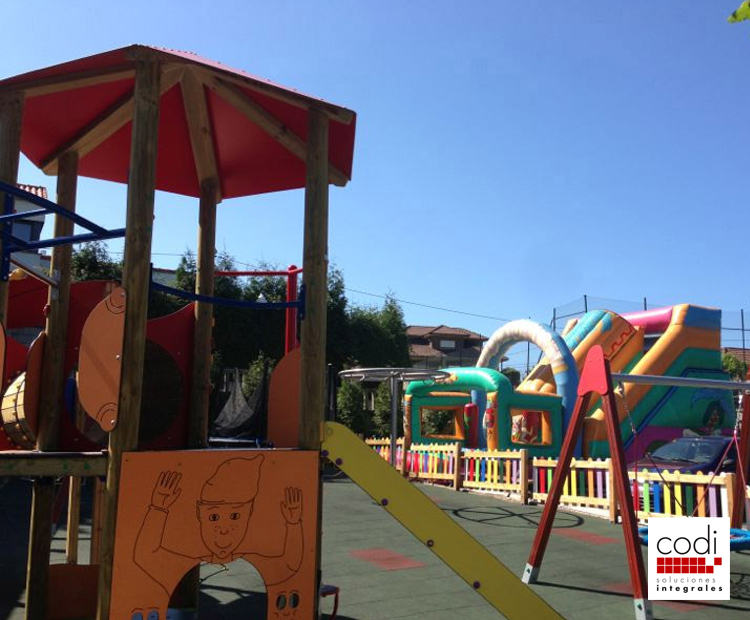 Instalación de parques infantiles CODI