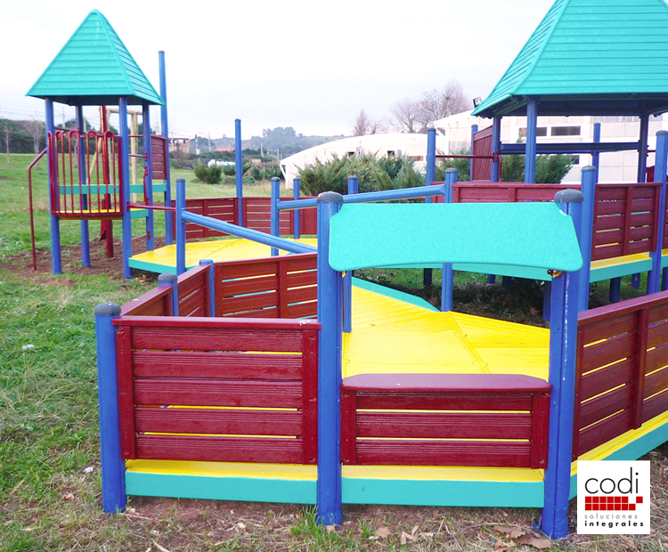 Instalación de parques infantiles CODI