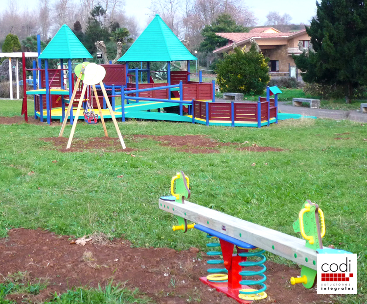 Instalación de parques infantiles CODI