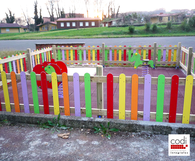 Instalación de parques infantiles CODI
