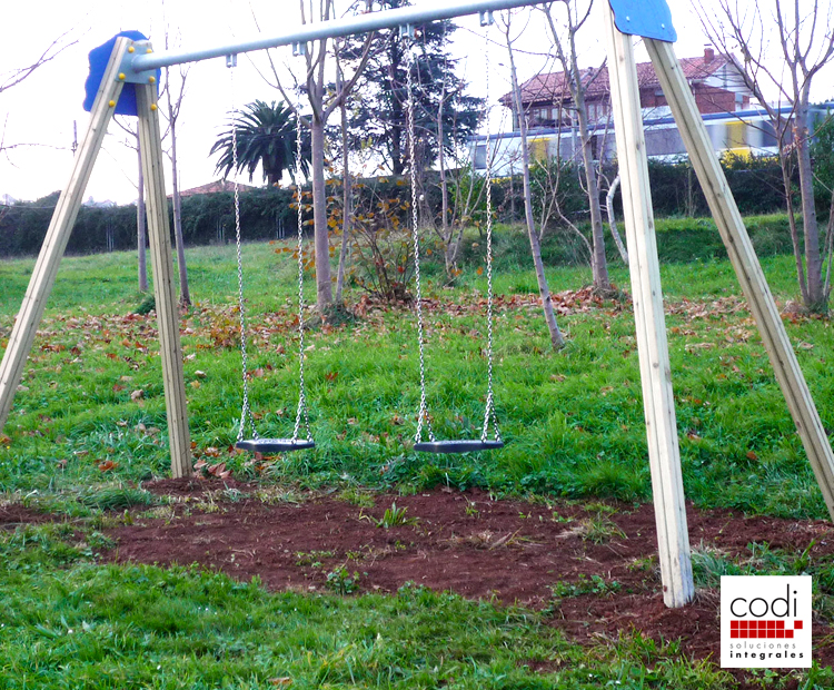 Instalación de parques infantiles CODI