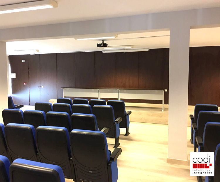 Instalación Colegio Mayor San Isidoro Leon, CODI Soluciones Integrales