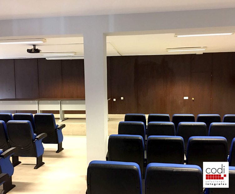 Instalación Colegio Mayor San Isidoro Leon, CODI Soluciones Integrales