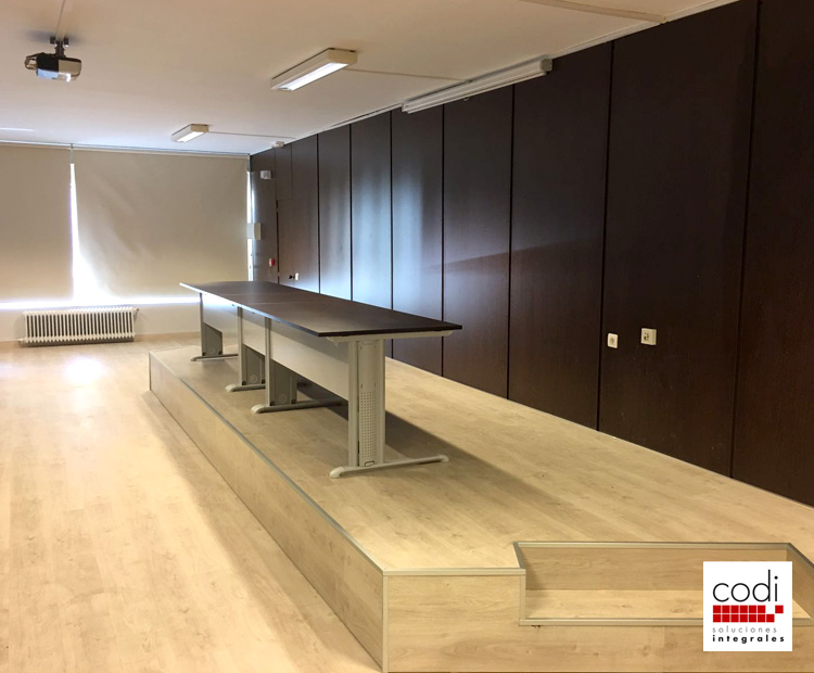 Instalación Colegio Mayor San Isidoro Leon, CODI Soluciones Integrales