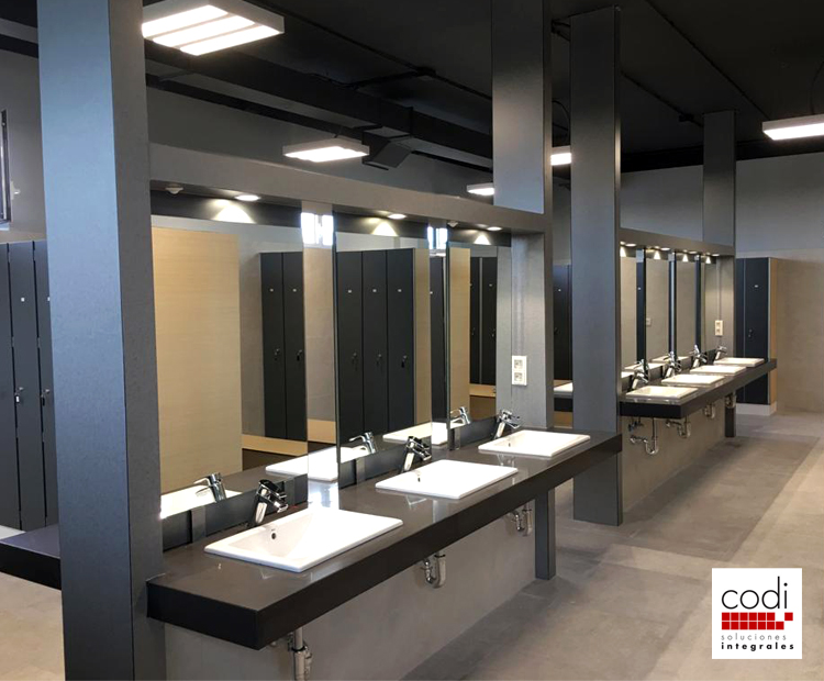 Codi Intalación vestuarios Salvamento Marítimo Gijón