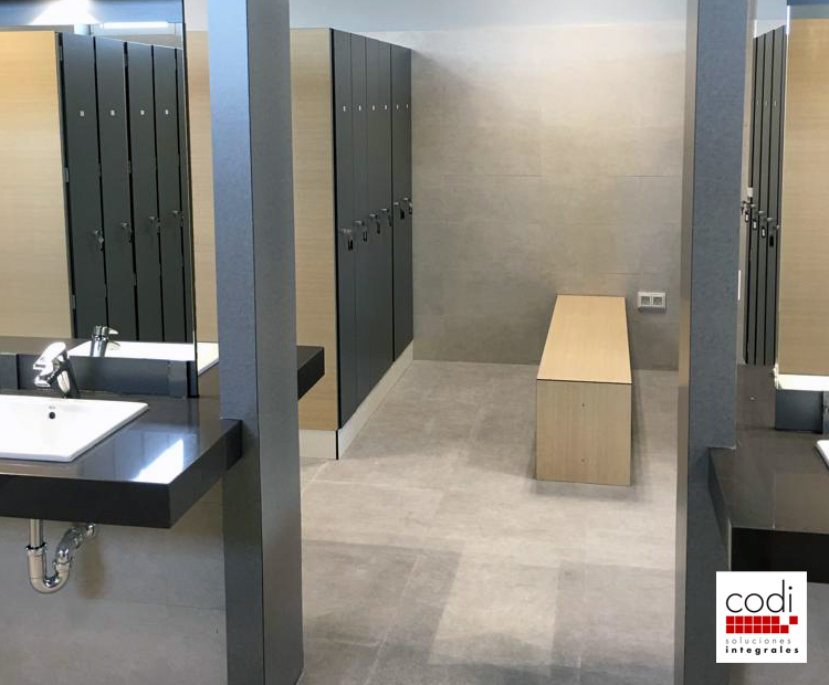 Codi Intalación vestuarios Salvamento Marítimo Gijón