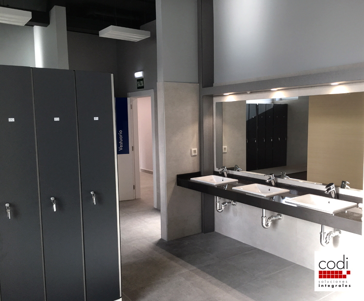 Codi Intalación vestuarios Salvamento Marítimo Gijón