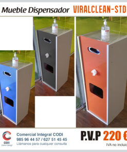 Mueble Dispensador protección Covid-19