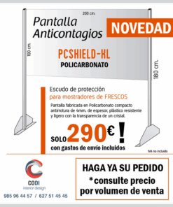 Pantalla protección COVID19