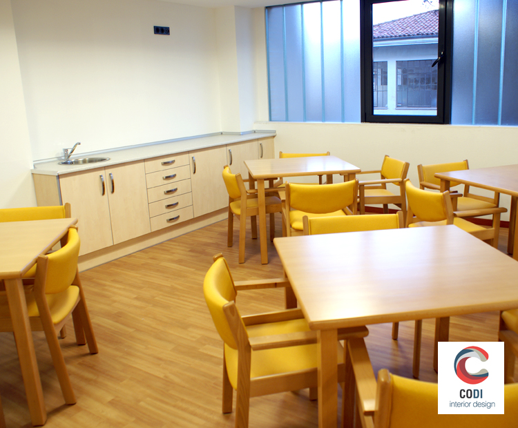 Instalación geriátrico Oviedo por Comercial Integral CODI