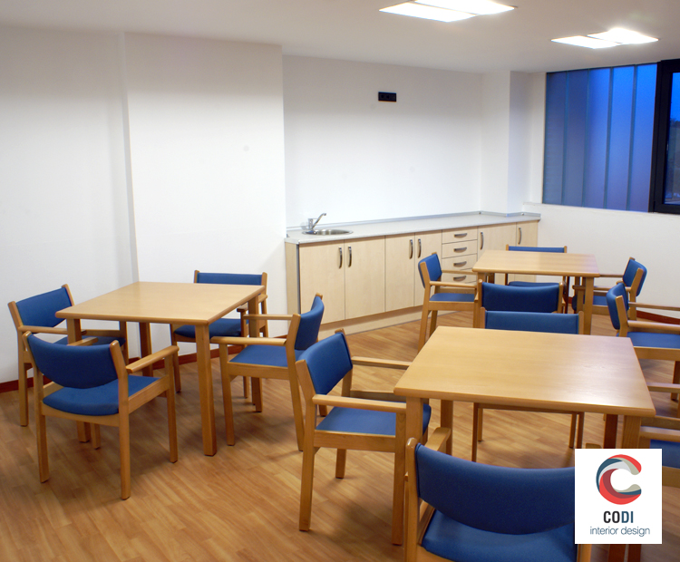 Instalación geriátrico Oviedo por Comercial Integral CODI