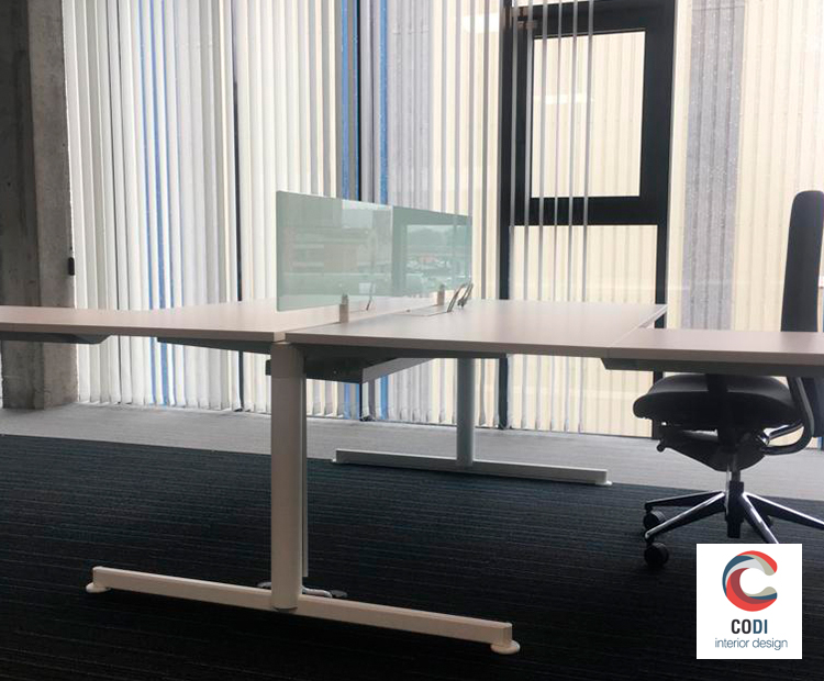 Instalación oficinas Astufeito en Avilés, Asturias por Comercial Integral CODI